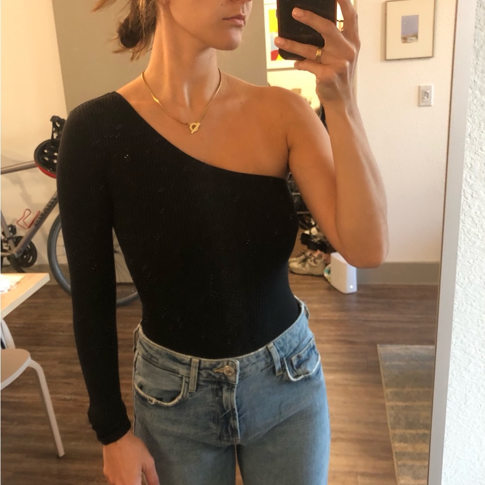 SHEIN | one shoulder body suit
